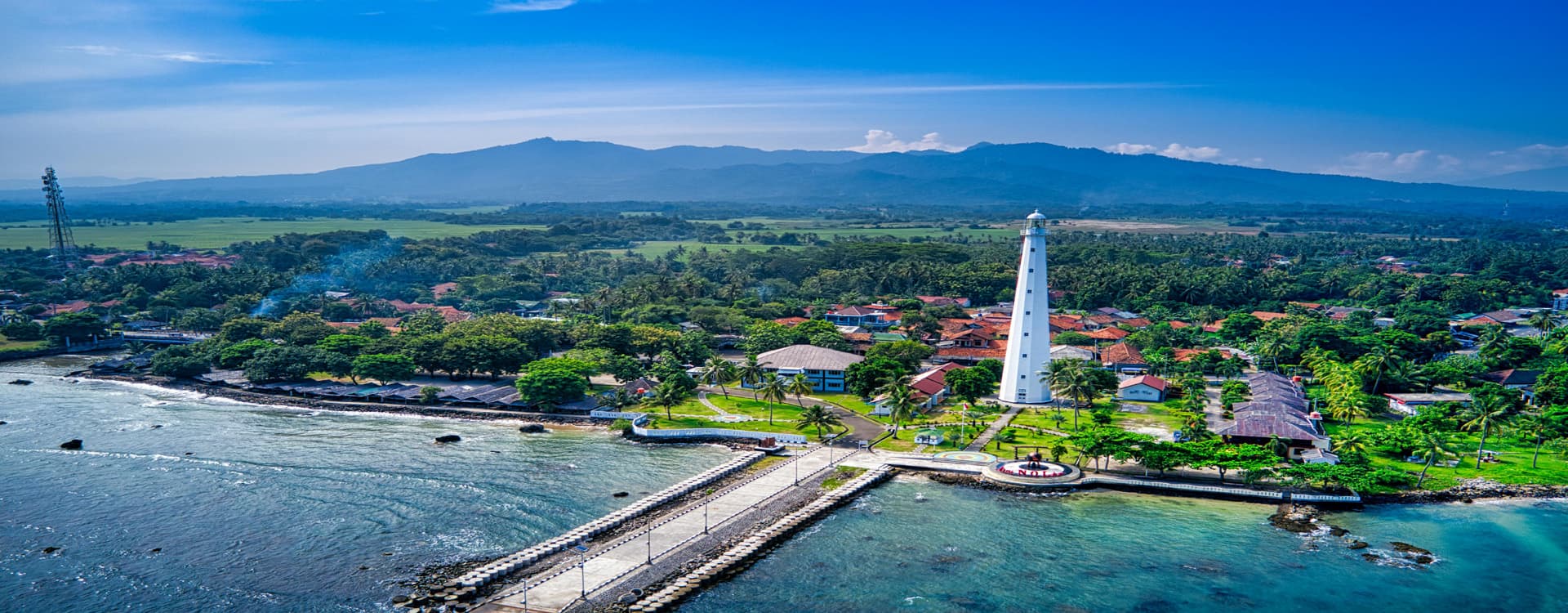 Stunning view of Banten, Indonesia