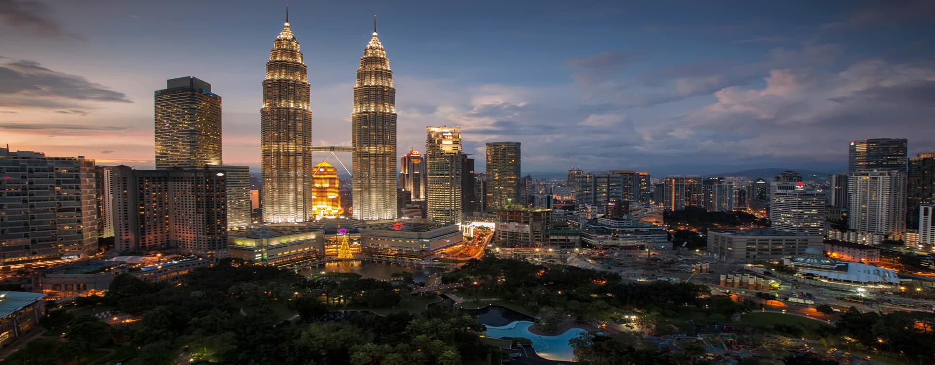 Petronas Tower at Kuala Lumpur, Malaysia