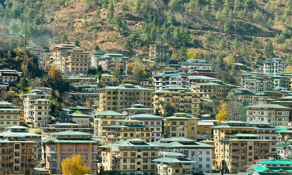 City view of Bhutan