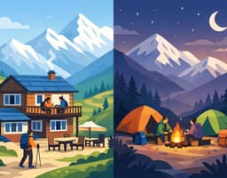 Teahouse Trek vs Camping in Nepal
