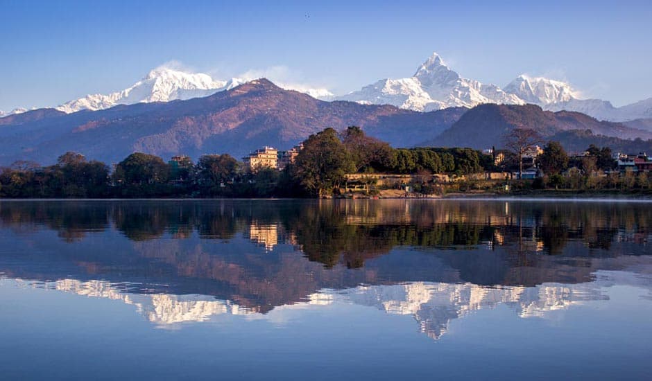 Pokhara Scenic Lake And Mountain View Shepherd Holidays