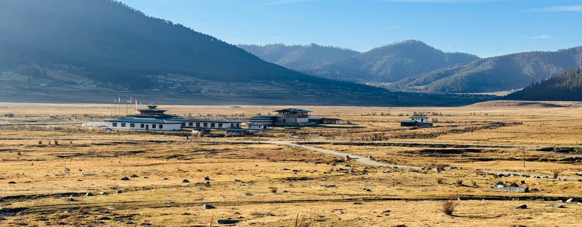 Beautiful Valley in Bhutan