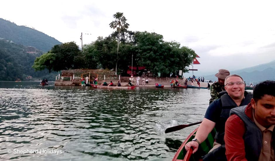 Boating In Fewa Lake