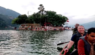 Boating In Fewa Lake