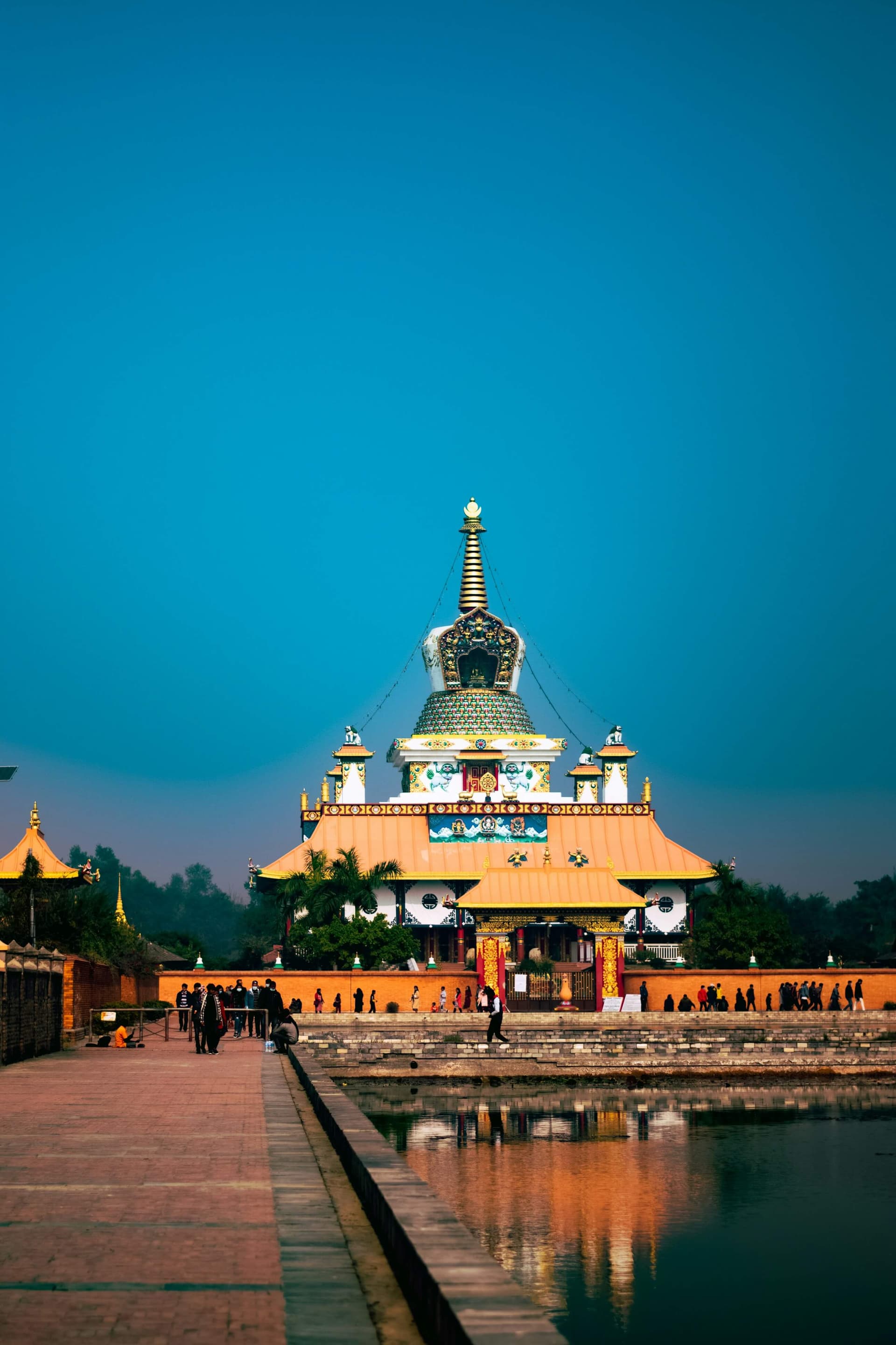 German Stupa Lumbini