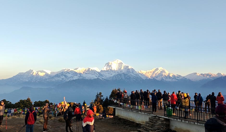 Mount Annapurna  From Poonhill