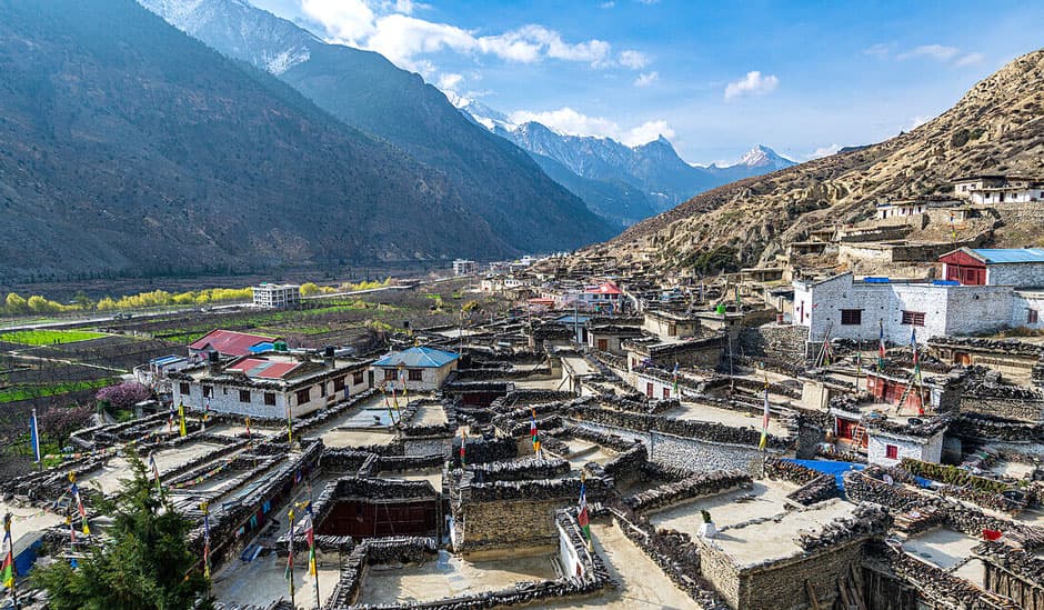 Historical Village Of Marpha Jomsom