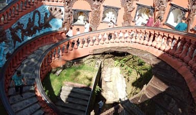 Stair Design Of Mahendra Cave