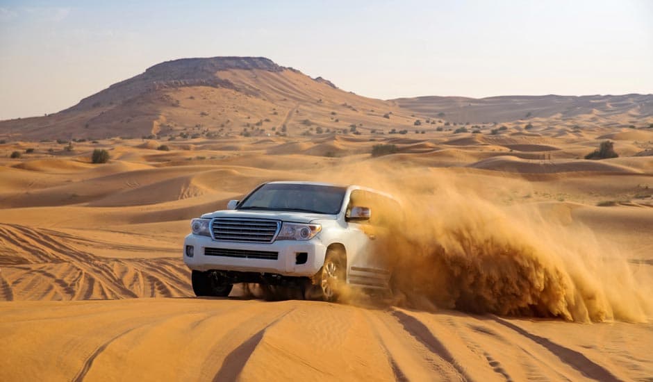Desert Safari in Car