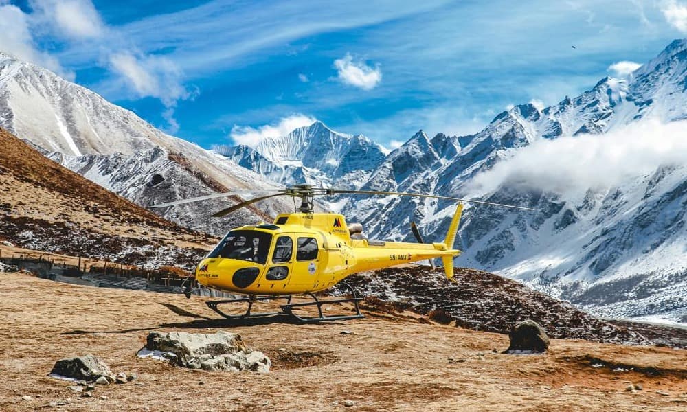 Everest with Heli