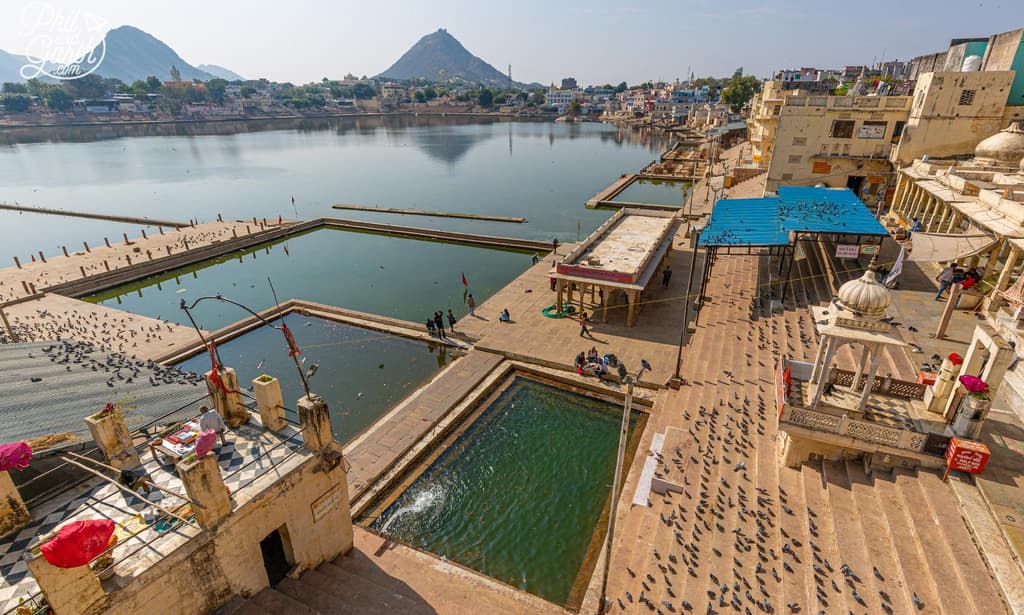 Lake in Pushkar India