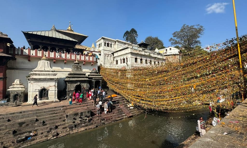 Pashupatinath Temple from back side