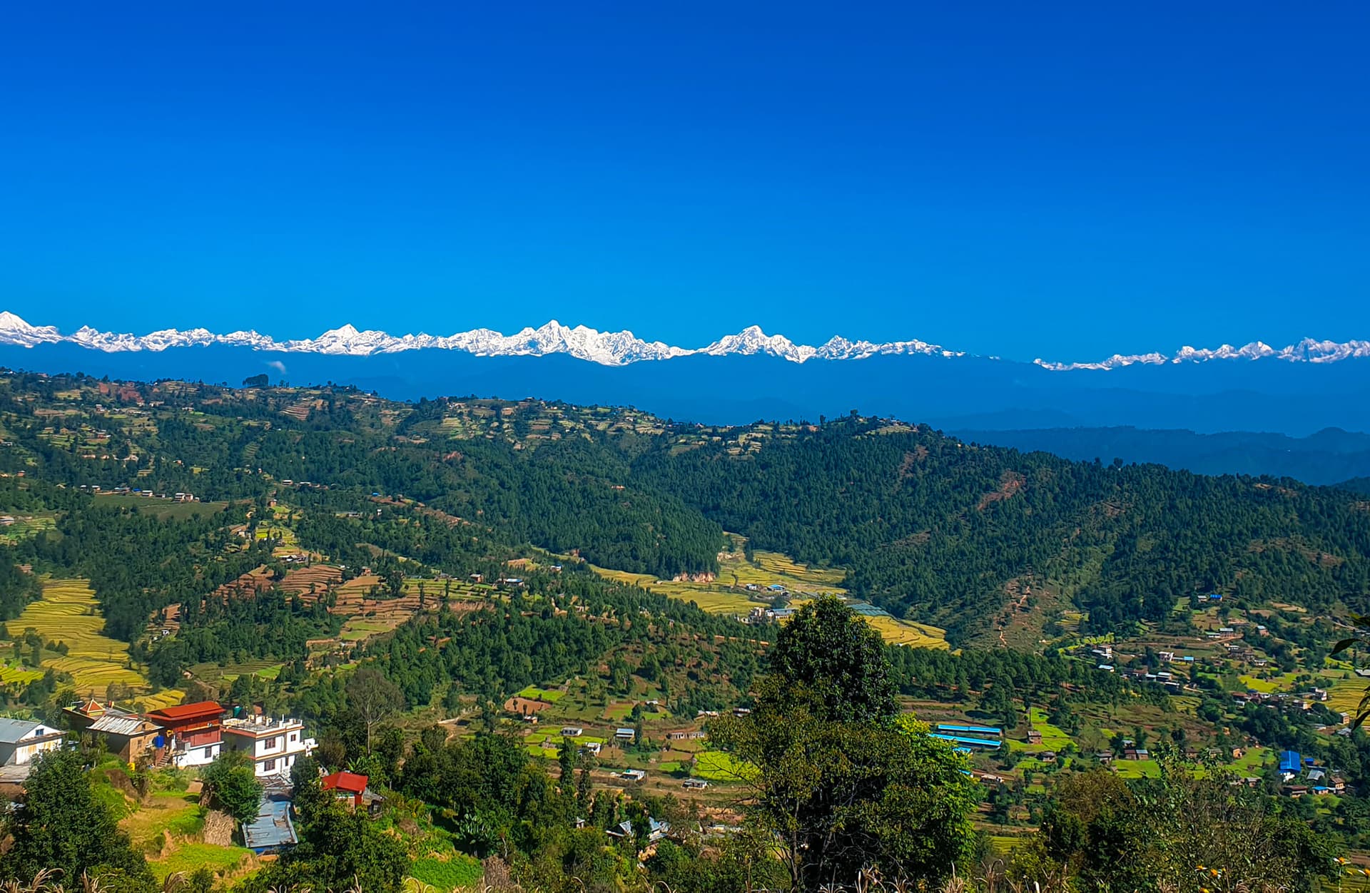 View from Dhulikhel