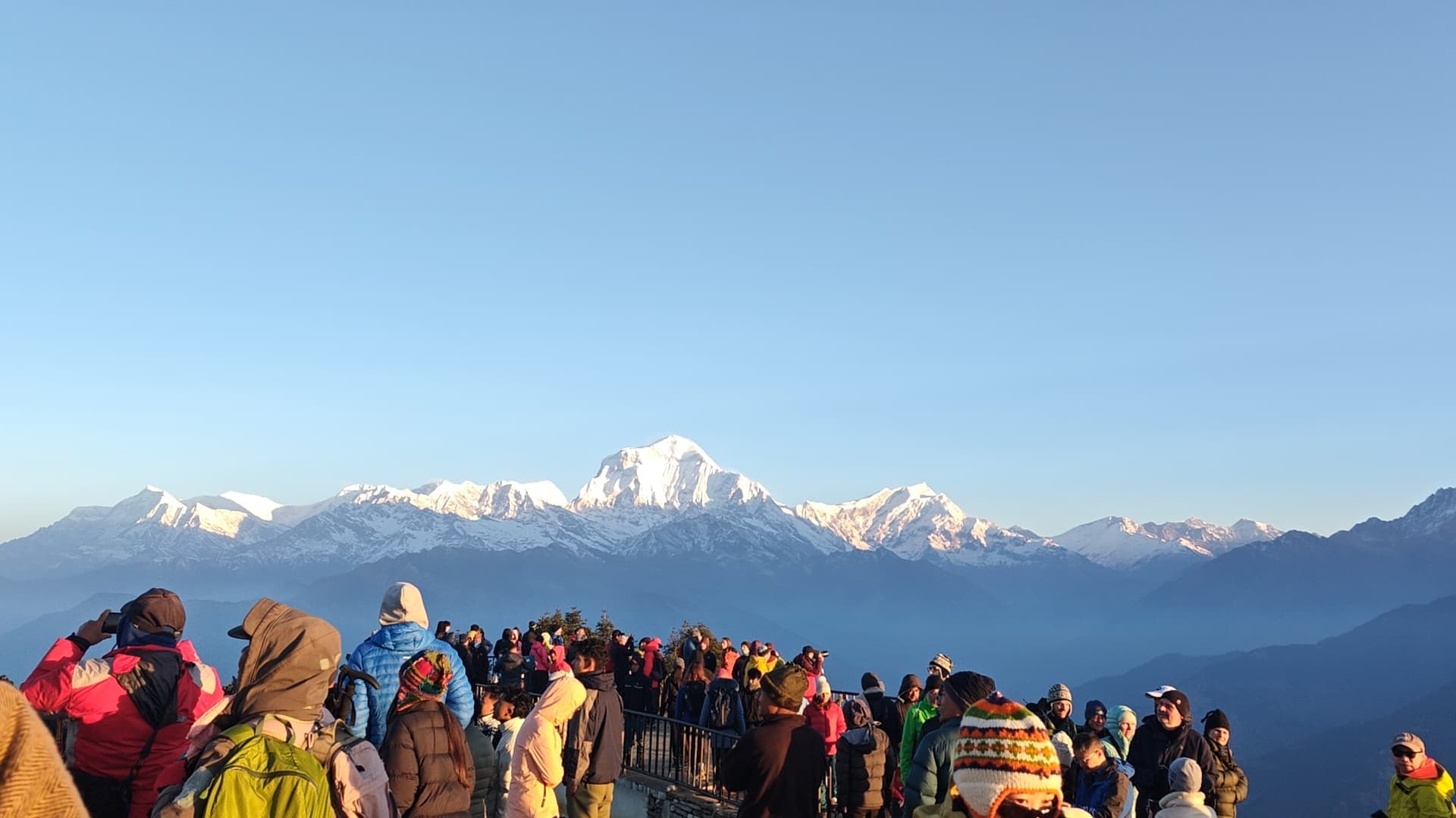stunning sunrise from Poon Hill